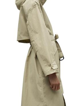 Ecoalf Jacke Juno in beige für Damen.