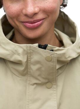 Ecoalf Jacke Juno in beige für Damen.