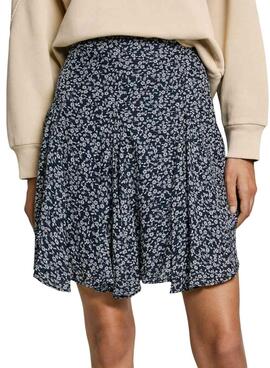 Rock Pepe Jeans Cassandra Marineblau für Damen.