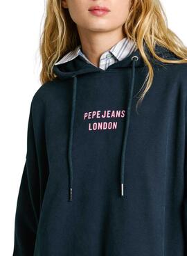 Pullover Pepe Jeans Rikki in Marineblau für Damen