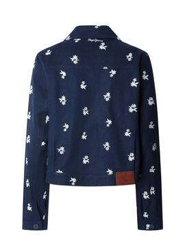 Jacke Pepe Jeans Georgina in Marineblau für Damen