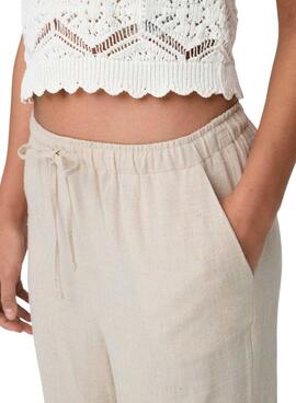Hose Only Siesta beige für Damen