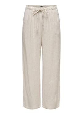 Hose Only Siesta beige für Damen