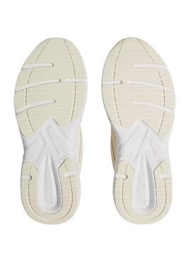 Sneakers Calvin Klein Low beige für Damen.