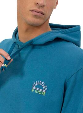 Pullover El Pulpo Sealovers saphirblau für Herren