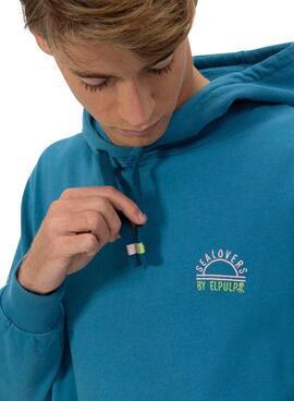 Pullover El Pulpo Sealovers saphirblau für Herren