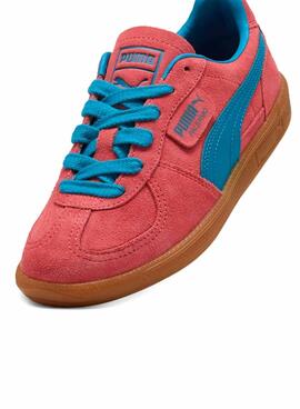 Turnschuhe Puma Palermo rot für Damen