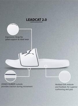 Sandalen Puma Leadcat weiß für Frauen und Männer.