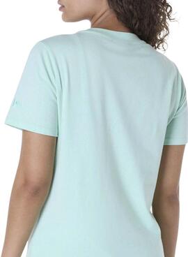 T-Shirt New Era Athletics Türkis für Frauen.