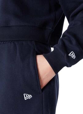 Sweatshirt New Era Yankees schwarz für Damen.