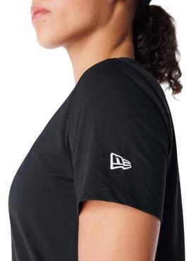 T-Shirt New Era Yankees Schwarz für Damen