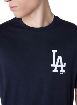 T-Shirt New Era Dodgers in Marineblau für Herren.