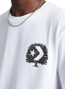 T-Shirt Converse Outside weiß für Männer
