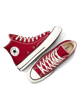 Turnschuhe Converse Chuck 70 rot für Herren
