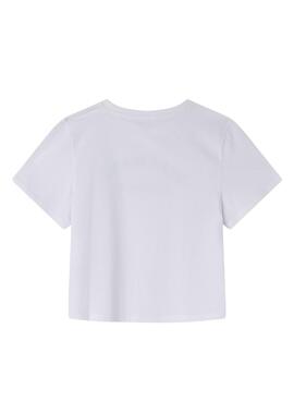 T-shirt Pepe Jeans Zoe in Weiß für Mädchen