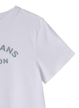 T-shirt Pepe Jeans Zoe in Weiß für Mädchen
