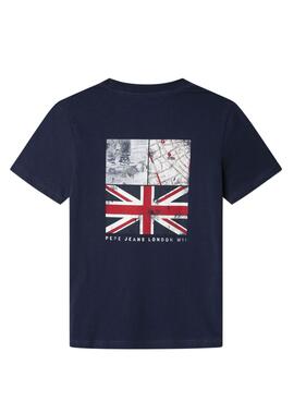 T-shirt Pepe Jeans Arlo marine für Jungen
