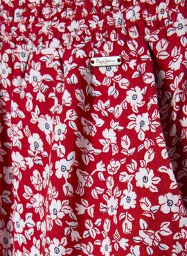 Hose Pepe Jeans Harriet in Rot für Mädchen