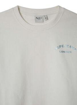 Sudadera Pepe Jeans Jade weiß für Mädchen