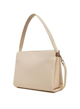 Handtasche Tommy Hilfiger Legacy Med beige für Damen