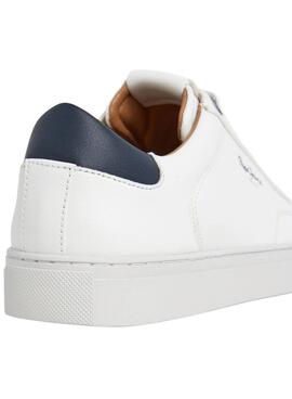 Sneaker Pepe Jeans Joe Basic weiß für Herren