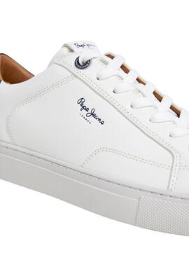 Sneaker Pepe Jeans Joe Basic weiß für Herren