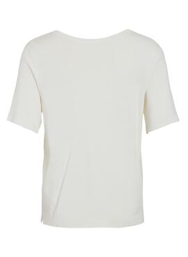 T-Shirt Vila Wennie weiß für Damen