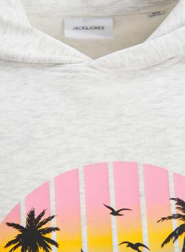 Sweatshirt Jack and Jones Palm beige für Herren