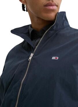 Jacke Tommy Jeans Essential Marineblau für Herren