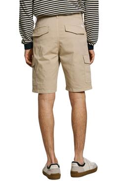 Bermuda Pepe Jeans Saisonale Fracht beige für Herren
