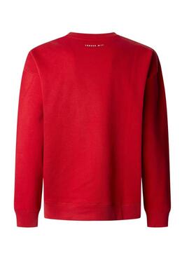 Sweatshirt Pepe Jeans Union rot für Herren