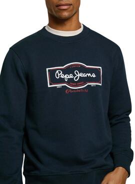 Sweatshirt Pepe Jeans Daxton navy für Herren