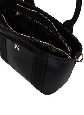 Handtasche Tommy Hilfiger Logotape Mini Schwarz für Damen