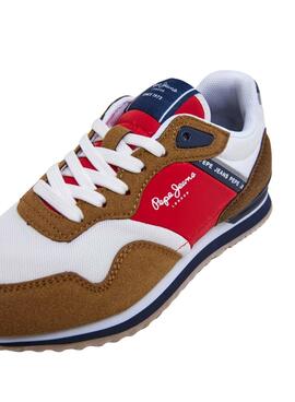Pepe Jeans London Life rote Turnschuhe für Kinder.