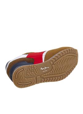 Pepe Jeans London Life rote Turnschuhe für Kinder.