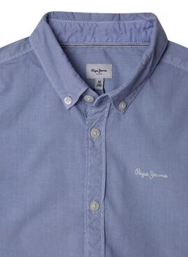Pepe Jeans Camdem Hemd in Blau für Jungen.