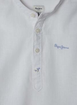 Pepe Jeans Chamber T-Shirt in Weiß für Jungen.