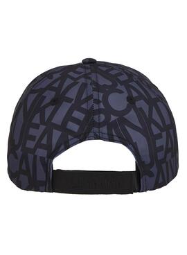 Kappe Calvin Klein Monolog blau für Mädchen.