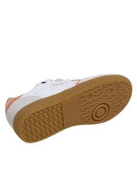 Sneakers Pepe Jeans Ball Retro Weiß für Mädchen.