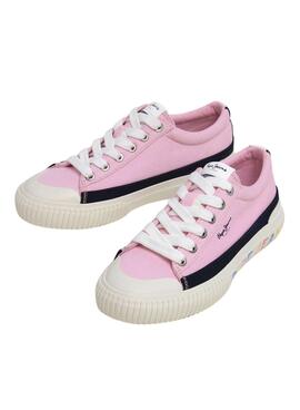 Turnschuhe Pepe Jeans Ben in Rosa für Mädchen