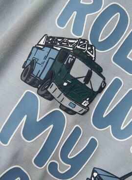 T-shirt Name It Drew grau für Jungen