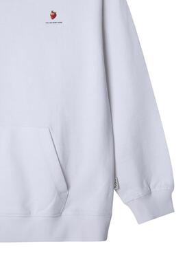 Sweatshirt Pepe Jeans Carol in Weiß für Mädchen.