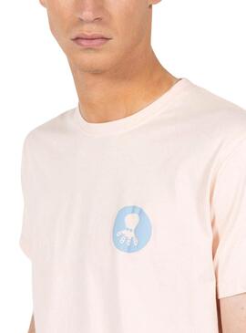 T-Shirt El Pulpo Text Hawaii Beige Für Männer
