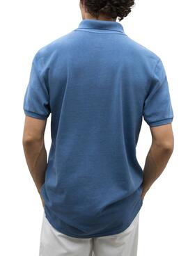 Polo Ecoalf Ted blau für Herren