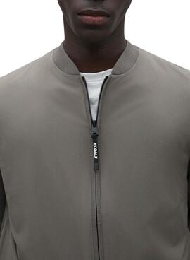 Graue Ecoalf Kobus Jacke für Herren