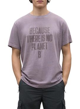 Ecoalf Min T-Shirt in Lila für Herren