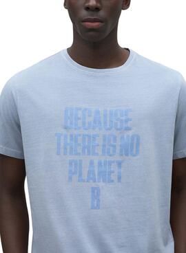T-Shirt Ecoalf Min blau für Herren