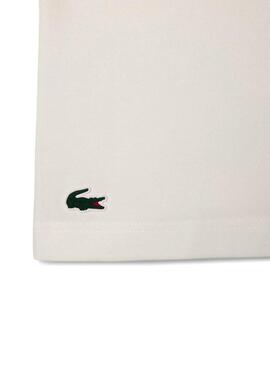 Lacoste Tennis T-Shirt mit Rene Lacoste Beige-Print für Herren