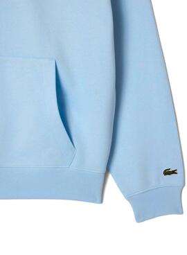 Lacoste Kapuzenpullover mit blauem Druck für Damen und Herren