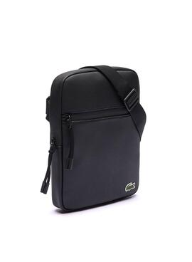Tasche Lacoste Flat Umhängetasche Schwarz für Herren